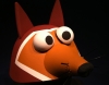 Fox Hat with Eye Expression